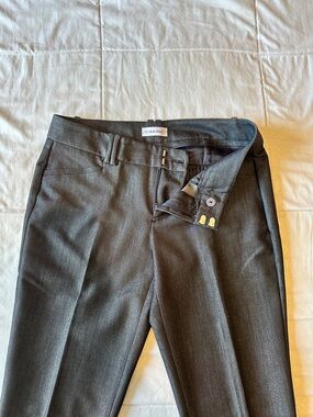 Calvin Klein Dark Charcoal Dress Trousers